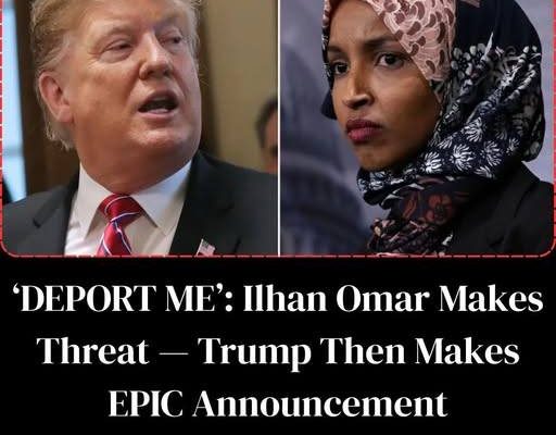 Trump speaks about Ilhan Omar during press remarks