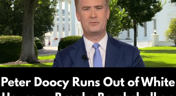 Fox News White House Correspondent Peter Doocy made headlines when he