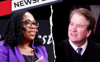 Jackson and Kavanaugh at court event discussion