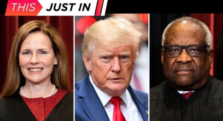 Main image related to The Supreme Court announced on Monday that it will review the Trump