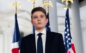 Minutes ago in washington, d.c., barron trump was news update born in manhattan on march 20
