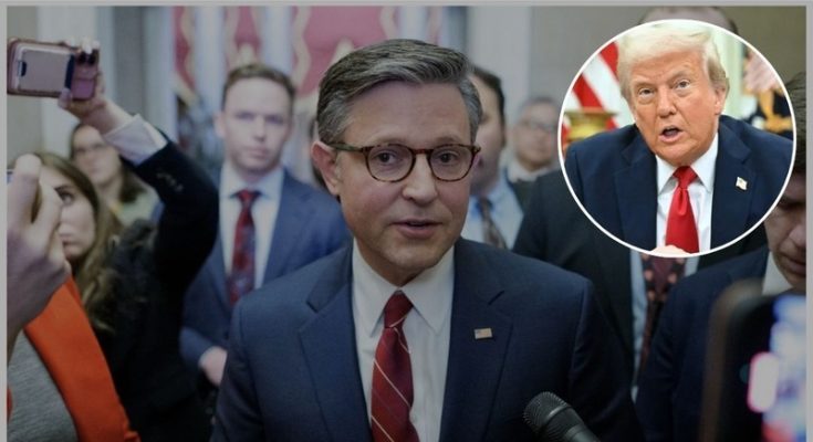 Johnson pushes back on ‘war powers’ vote amid news update speaker mike johnson r-la said on